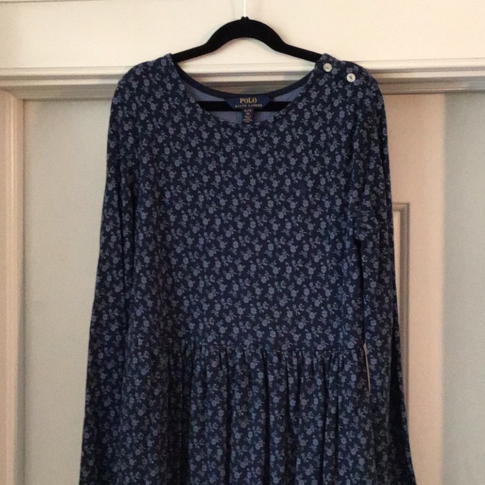 Polo Ralph Lauren Girls Dress XL 16 worn once
